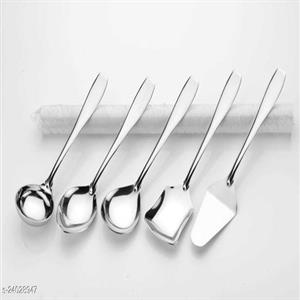 SERVING CLASSIC COSTA STAINLESS STEEL  SET 5 PCS